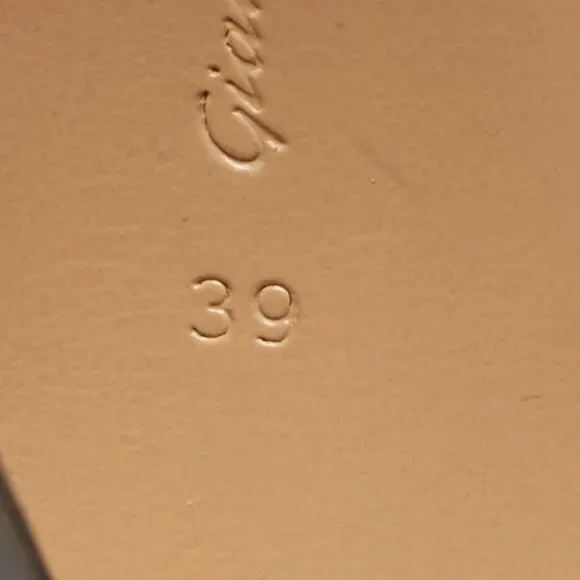 Gianvito Rossi Alisia Black Mesh And Leather Slide Sandals Size 39 - Picture 7 of 7